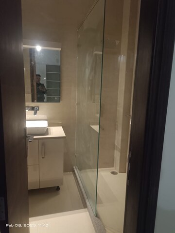 Bathroom in 4 BHK Builder Floor at Hauz Khas – for Rent