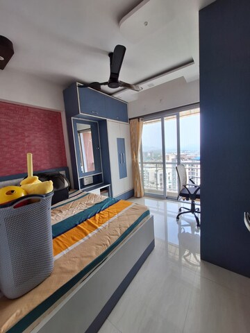 Kitchen in 2 BHK Apartment at Shree Flower Valley, Kalyan West – for Rent