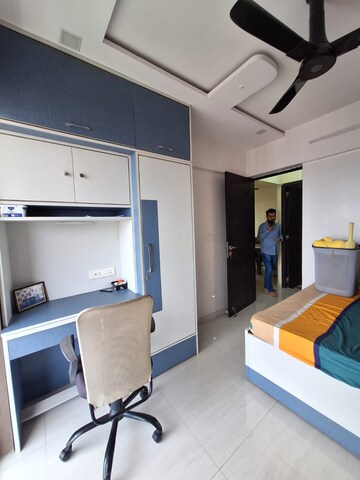 Master Bedroom in 2 BHK Apartment at Shree Flower Valley, Kalyan West – for Rent