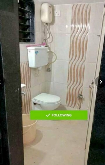 Bathroom in 2 BHK Apartment at Pil Towers, Vasai East – for Sale