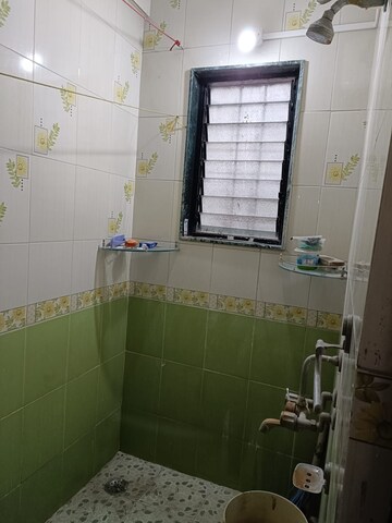 Bathroom in 2 BHK Apartment at Mahape – for Rent
