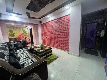 Living Room in 2 BHK Apartment at Mahape – for Rent