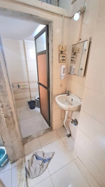 Bathroom in 1.5 BHK Apartment at Sai Sankul Annexe, Kalyan West – for Rent
