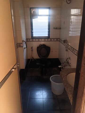 Bathroom in 2 BHK Apartment at Rustomjee Riviera, Malad West – for Rent