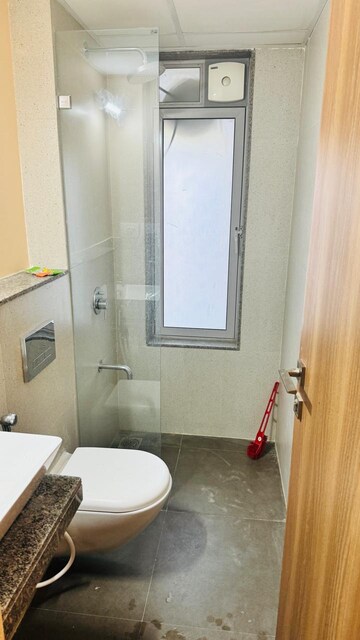 Bathroom in 2 BHK Apartment at Piramal Vaikunth Vidit, Balkum Pada – for Rent