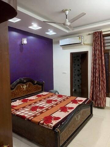 Bedroom in 3 BHK Builder Floor at NK Savitry Enclave, Vip Road – for Sale