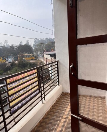 Balcony in 3 BHK Builder Floor at Ambala Highway – for Sale