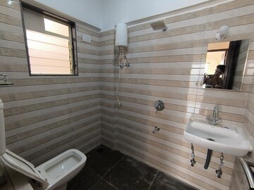 Bathroom in 2 BHK Apartment at Lodha Bel Air, Jogeshwari West – for Rent