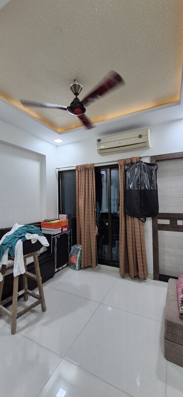 Bedroom in 3 BHK Apartment at Blue Kites CHS Ltd, Kopar Khairane – for Sale