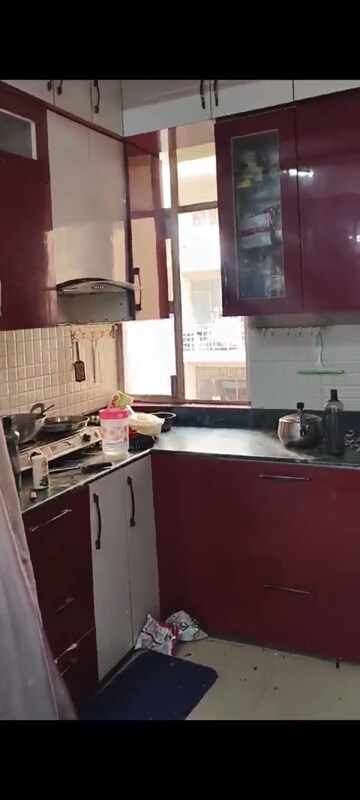 Kitchen in 1 BHK Apartment at Breez Global Heights, Sohna Sector 33 – for Rent