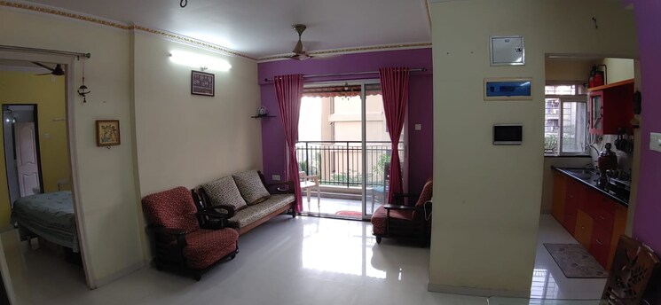 Living Room, puranik-hometown 2 Bedroom 715 Sq.Ft. Apartment In Ghodbunder Road Thane 8179369