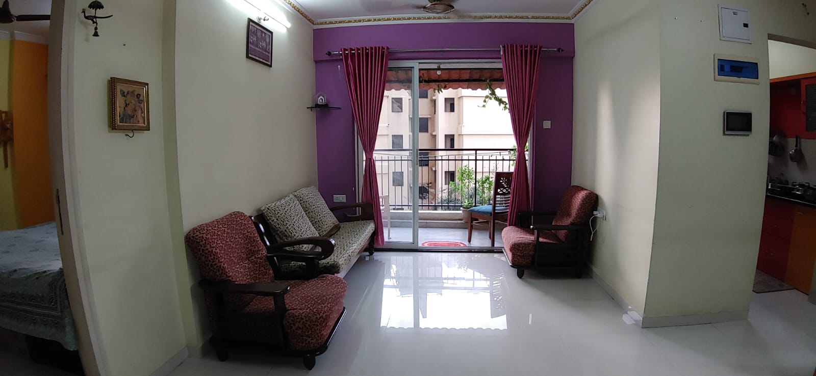 2 BHK + Study Room,Extra Room Apartment For Sale in Puranik Hometown