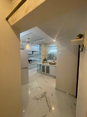 Kitchen in 2.5 BHK Apartment at Mantri Lithos, Thanisandra – for Rent