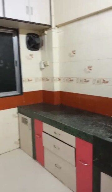 Kitchen in 1 BHK Apartment at Atlanta Enclave, Shilphata – for Rent