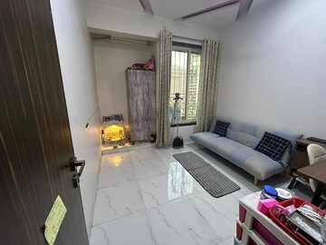 Bedroom in 2 BHK Apartment at Gala Pride Palms, Kolshet Road – for Rent