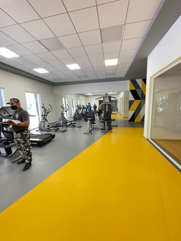Gym in 2 BHK Apartment at Mantri Lithos, Thanisandra – for Rent