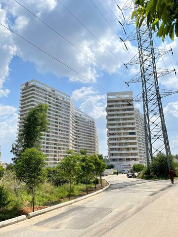 2 BHK Apartment – Exterior View View at Mantri Lithos, Thanisandra - for Rent