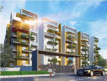 3 BHK Apartment – Exterior View View at Sukhii Ubuntu, Puppalaguda - for Sale