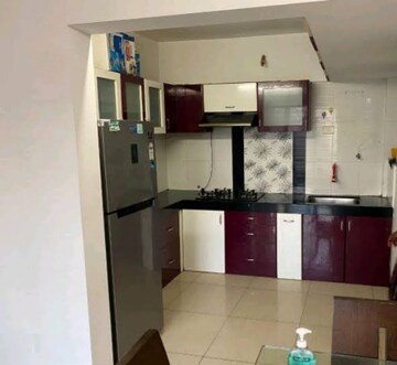 Kitchen in 3 BHK Apartment at Kumar Peninsula, Baner – for Rent
