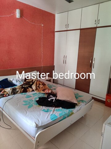 Bedroom in 3 BHK Apartment at Kumar Peninsula, Baner – for Rent