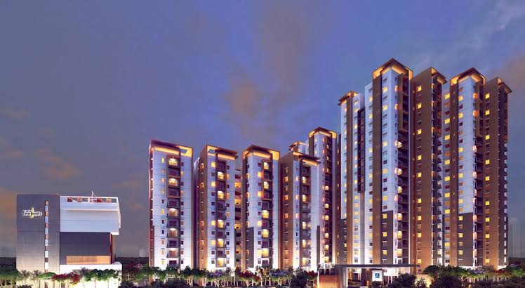 2 BHK + Pooja Room Apartment For Sale in Aparna Cyber Heights
