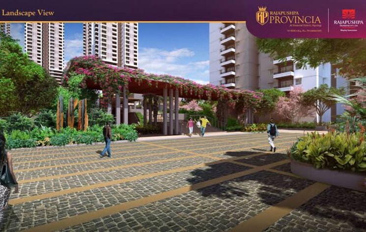 Exterior View, rajapushpa-provincia 3 Bedroom 2335 Sq.Ft. Apartment In Narsingi Hyderabad 8179630