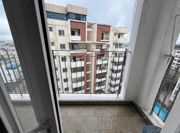 Balcony in 2.5 BHK Apartment at Cumins Genesis, Horamavu – for Rent