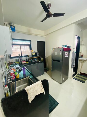 Master Bedroom in 1 BHK Apartment at MAK Aakar Enclave, Pimple Nilakh – for Rent
