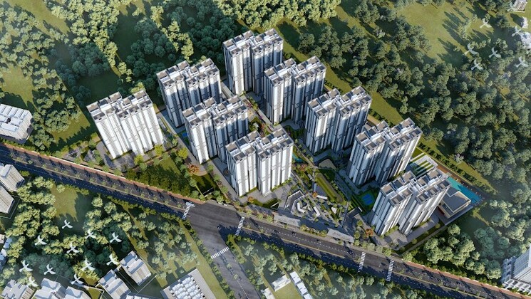 Master Plan, my-home-tridasa 3 Bedroom 1840 Sq.Ft. Apartment In Tellapur Hyderabad 8179658