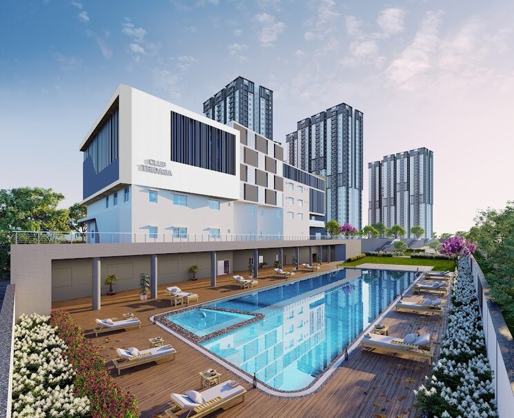 Exterior View, my-home-tridasa 3 Bedroom 1840 Sq.Ft. Apartment In Tellapur Hyderabad 8179658