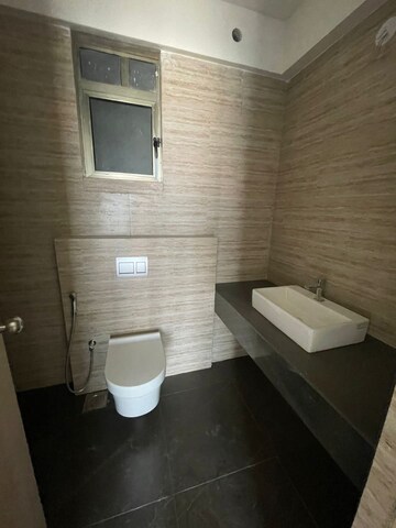 Bathroom in 3 BHK Apartment at Rajesh Raj Infinia, Malad West – for Rent