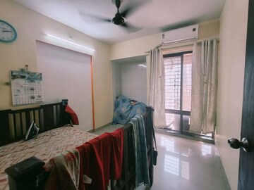 Bedroom in 1 BHK Apartment at Bharat Shiv Sai Paradise, Majiwada – for Rent