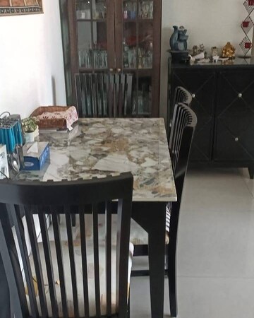 Living Room in 2 BHK Apartment at Rustomjee Urbania, Majiwada – for Rent