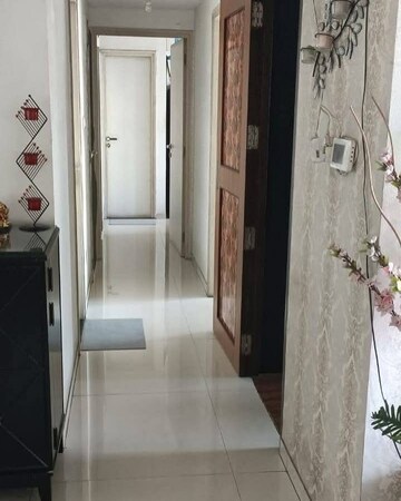 Building Lobby in 2 BHK Apartment at Rustomjee Urbania, Majiwada – for Rent