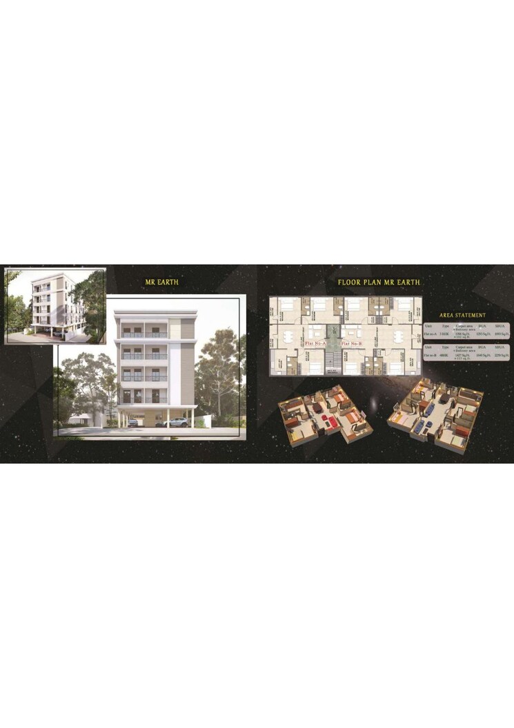 Exterior View, mahanadi vihar 2 Bedroom 1105 Sq.Ft. Apartment In Mahanadi Vihar Cuttack 8179754