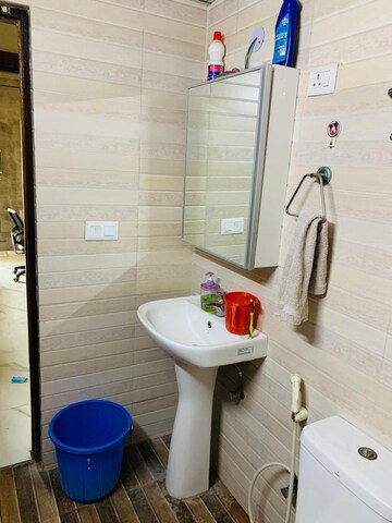Bathroom in 2 BHK Apartment at Gaur City 2 - 12th Avenue, Sector 16c Greater Noida – for Rent