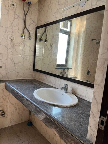 Bathroom in 2 BHK Apartment at Unitech The Residences Gurgaon, Sector 33 – for Rent