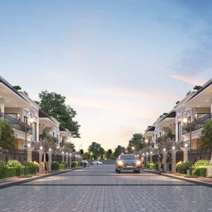 4 BHK Villa – Exterior View View at High Ground - for Sale