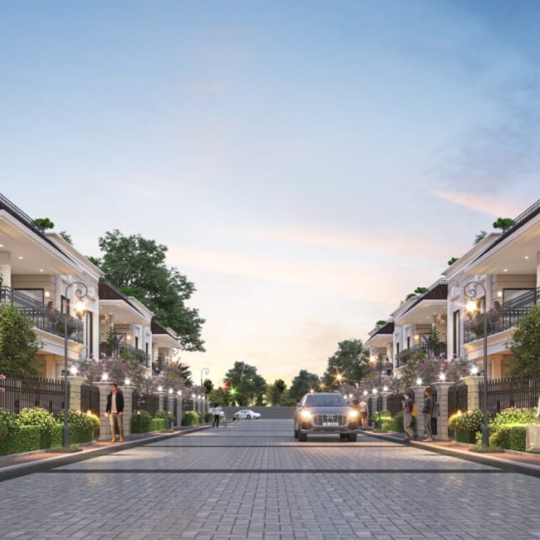 Exterior View, high ground 4 Bedroom 2644 Sq.Ft. Villa In High Ground Zirakpur 8179995