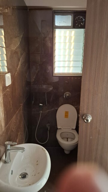 Bathroom in 2 BHK Apartment at Konark Zen Gardens, Kandivali West – for Rent