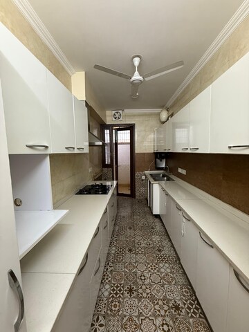 Kitchen in 3 BHK Builder Floor at Kalkaji – for Rent