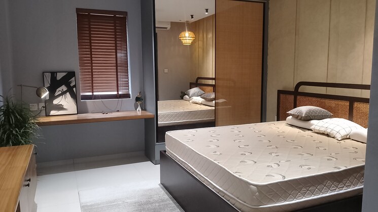 Bedroom, rajapushpa-serene-dale 4 Bedroom 3405 Sq.Ft. Villa In Tellapur Hyderabad 8180124