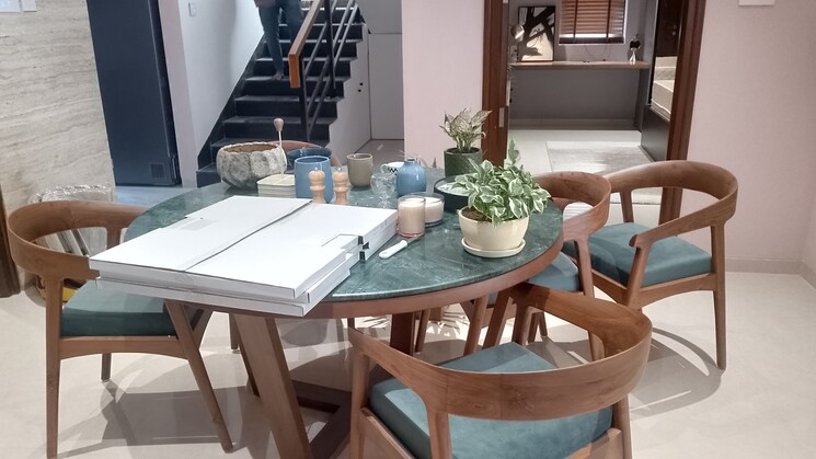 Master Bedroom, rajapushpa-serene-dale 4 Bedroom 3405 Sq.Ft. Villa In Tellapur Hyderabad 8180124