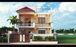 3 BHK + Pooja Room,Servant Room,Study Room,Extra Room 1600 Sq.Ft. Villa in 3bhk Duplex Newly Constru