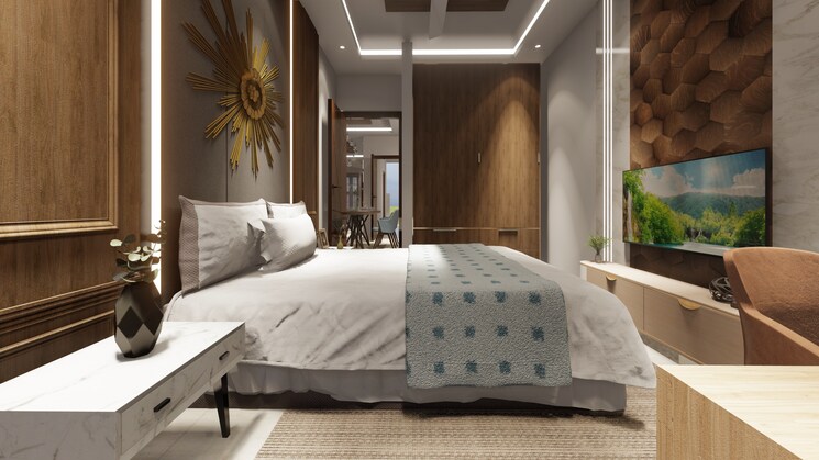 Bedroom, chinhat 3 Bedroom 1600 Sq.Ft. Villa In Chinhat Lucknow 8180135