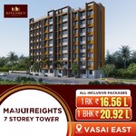 1 BHK + Pooja Room,Servant Room 500 Sq.Ft. Apartment in Sai Mauli Heights Vasai
