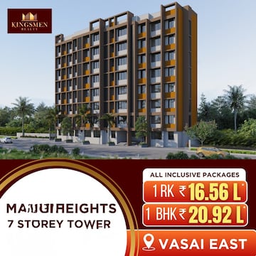 1 BHK Apartment For Resale in Sai Mauli Heights Vasai Vasai East Palghar  8180137