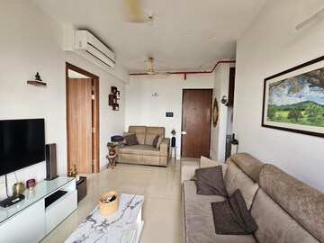 Living Room in 2 BHK Apartment at Kalpataru The Sunrise, Kolshet Road – for Rent