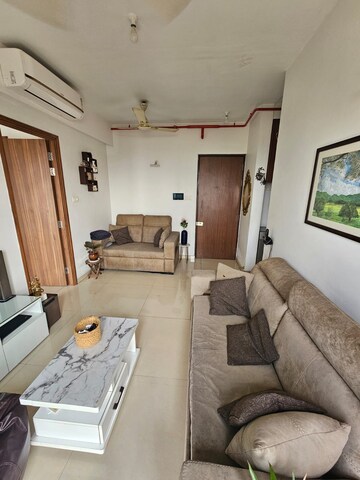 Master Bedroom in 2 BHK Apartment at Kalpataru The Sunrise, Kolshet Road – for Rent