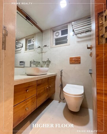 Bathroom in 2 BHK Apartment at Tulsi Tower Kalyan, Kalyan West – for Rent